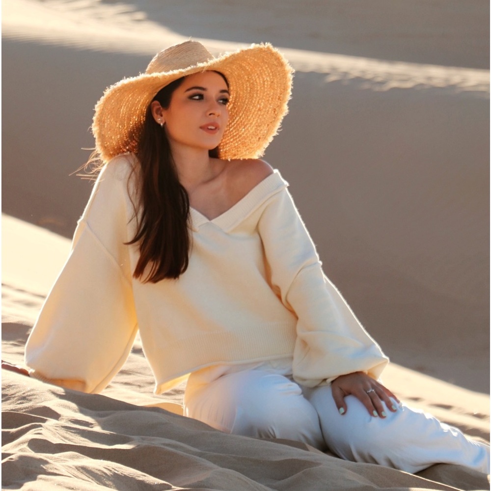 Oversized Cream Sweater